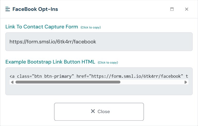 Contact Capture - Bulk SMS Customers